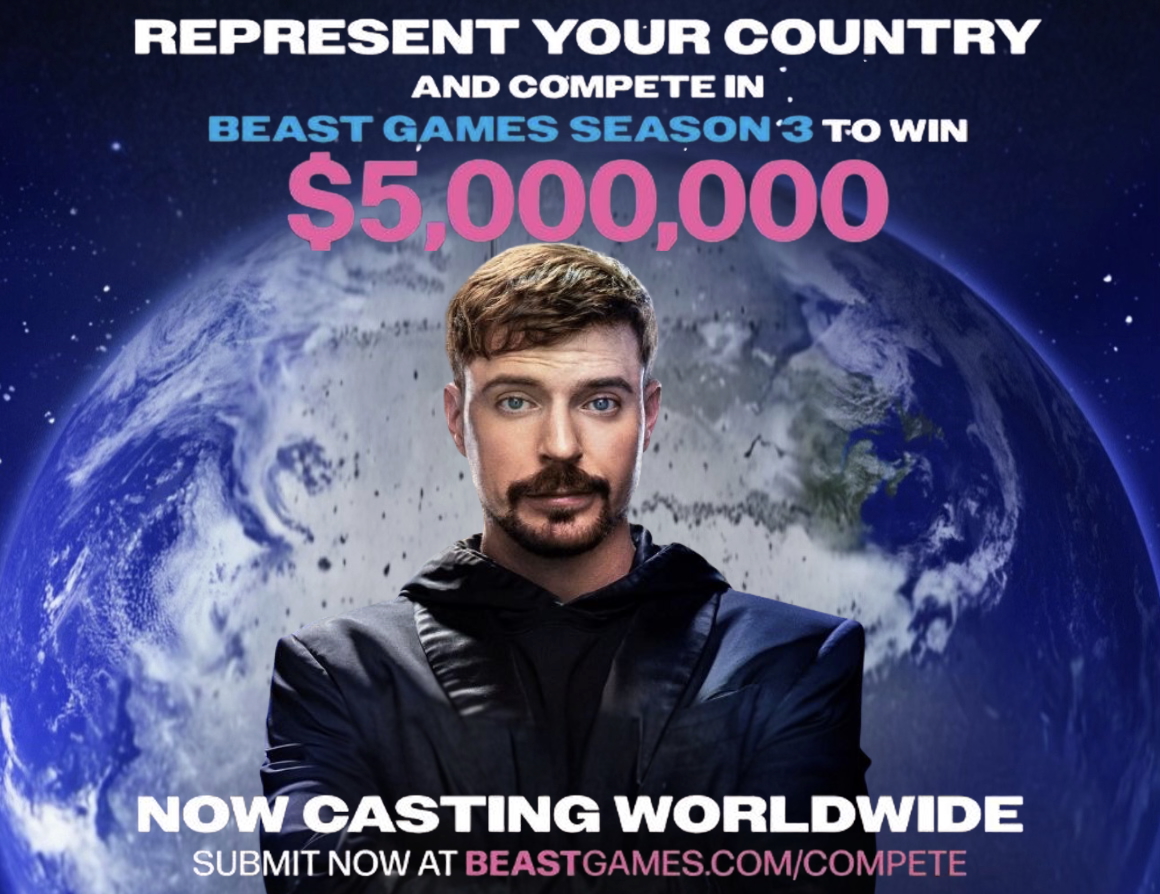 Beast Games Season 3 - Reality TV Now Casting Link