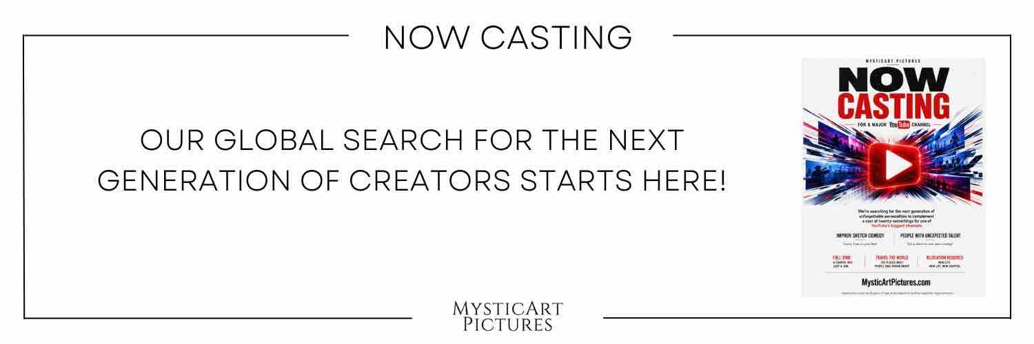 Image related to NOW CASTING FOR A MAJOR YOUTUBE CHANNEL